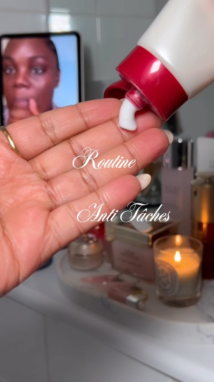 Hyperpigmentation skin routine , led mask, evening routine, selfcare routine , girly night, routine beaute, glowing skin, peau radieuse , mélanine 

#LTKfrance #LTKbeauty #LTKeurope