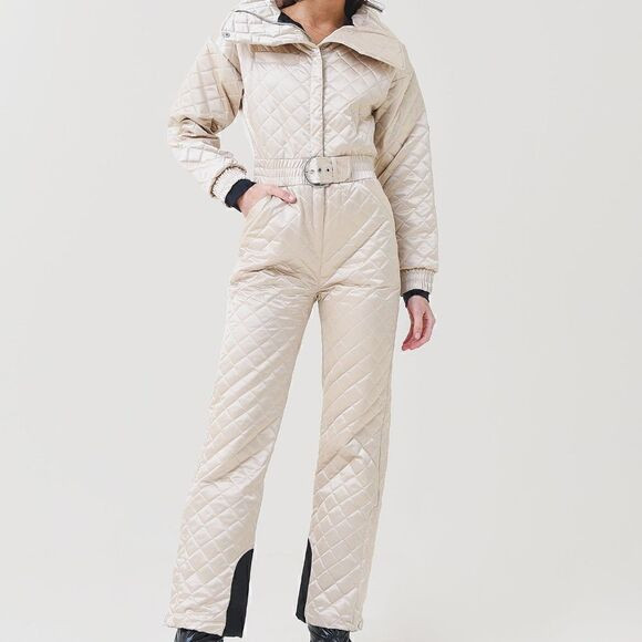 Cordova Women's Ski Suit The Courmayeur belted quilted ski suit NWT SMALL | Poshmark