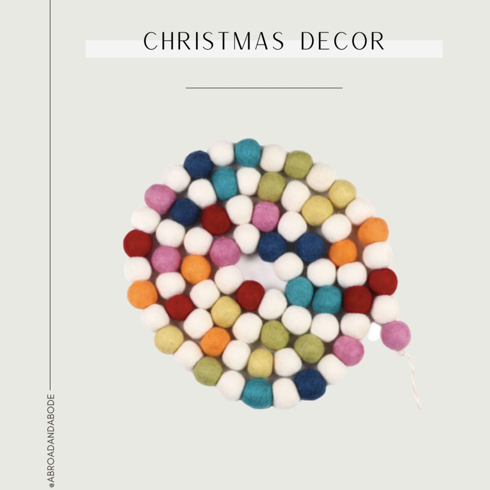 Christmas Tree Decor!

Christmas decor, Christmas tree, holiday decor, Christmas garland

#LTKSeasonal #LTKHoliday #LTKunder50