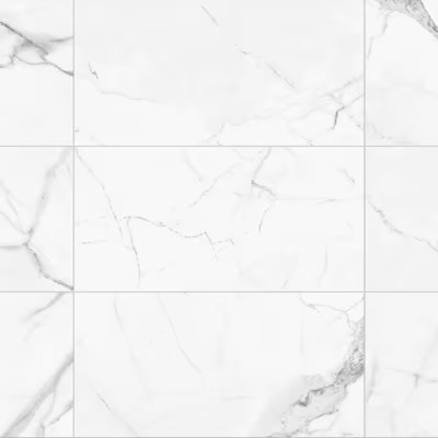 Satori Bianco Perla 12-in x 12-in Polished Natural Stone Marble Hexagon Stone Look Floor and Wall... | Lowe's