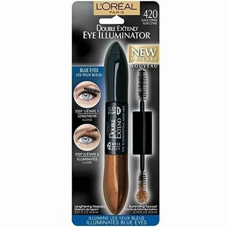 Loreal Loreal Double Extend Eye Illuminator Mascara 1 ea | Walmart (US)
