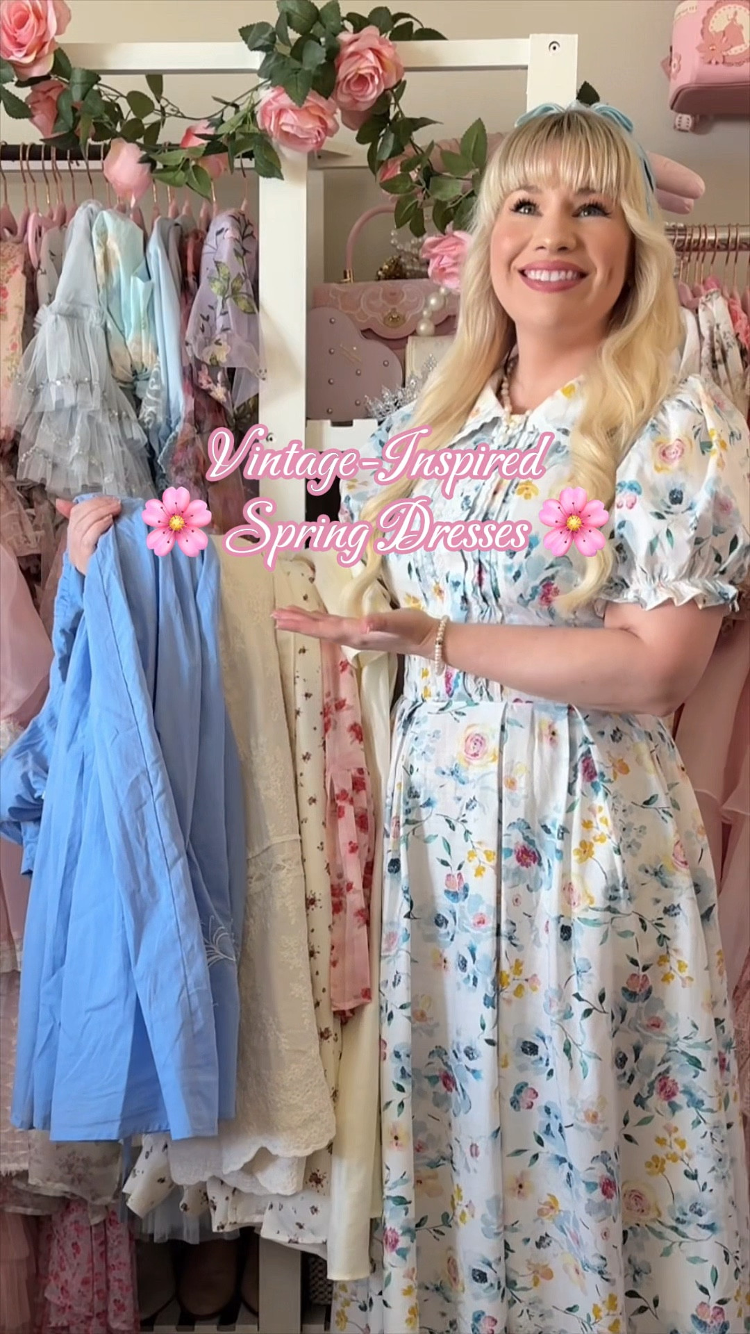 Vintage-inspired spring dresses 

#LTKPetite #LTKgrwm #LTKootd