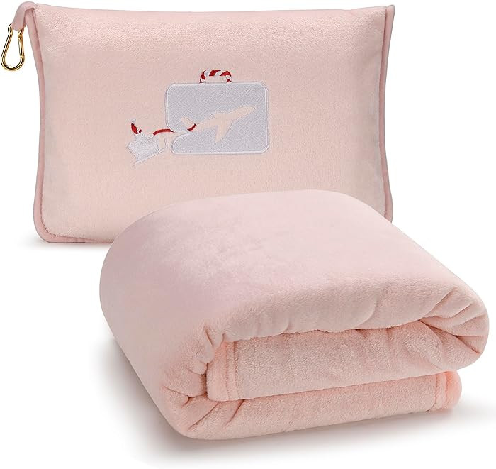 EverSnug Limited Edition Travel Blanket and Pillow - Ultra-Soft, Compact & Lightweight, 65x40 Inc... | Amazon (US)