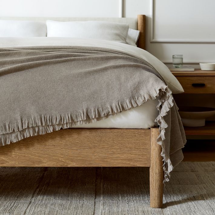 Brushed Bed Blanket | West Elm (US)