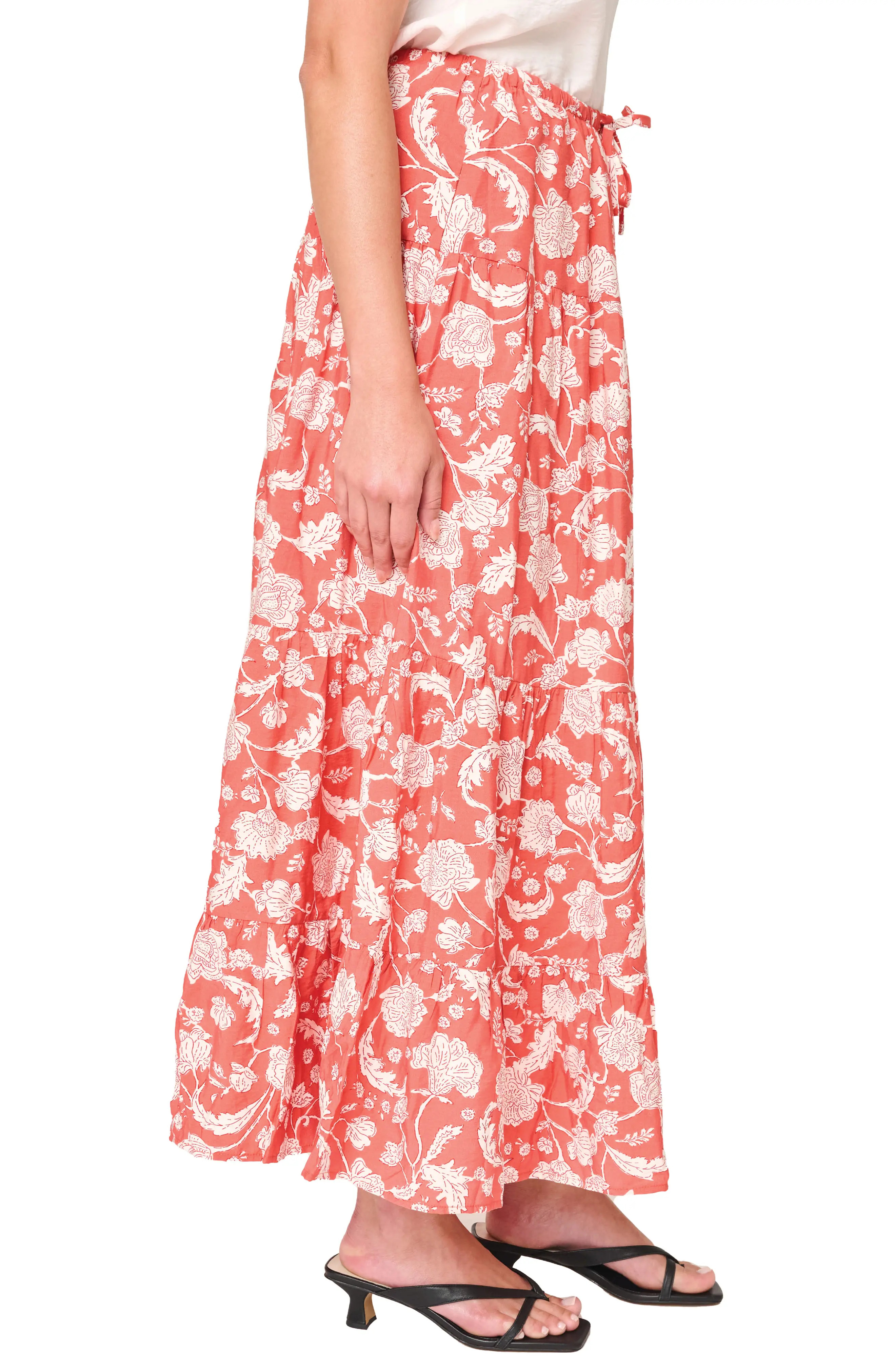 GIBSONLOOK Tiered Maxi Skirt (Women) | Nordstrom | Nordstrom