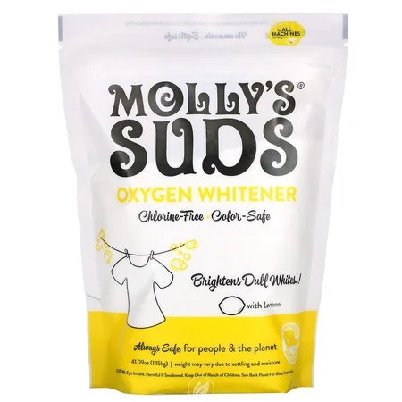 Molly s Suds Oxygen Whitener Natural Bleach Alternative 41Oz | Walmart (US)