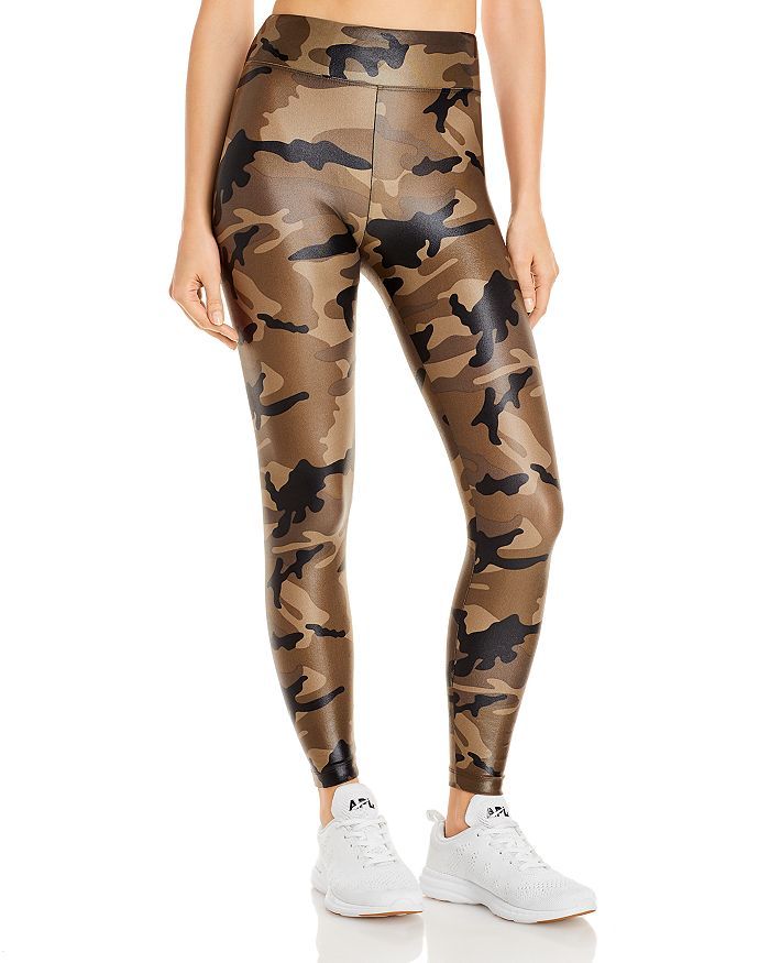 Lustrous High-Rise Camo Leggings | Bloomingdale's (US)