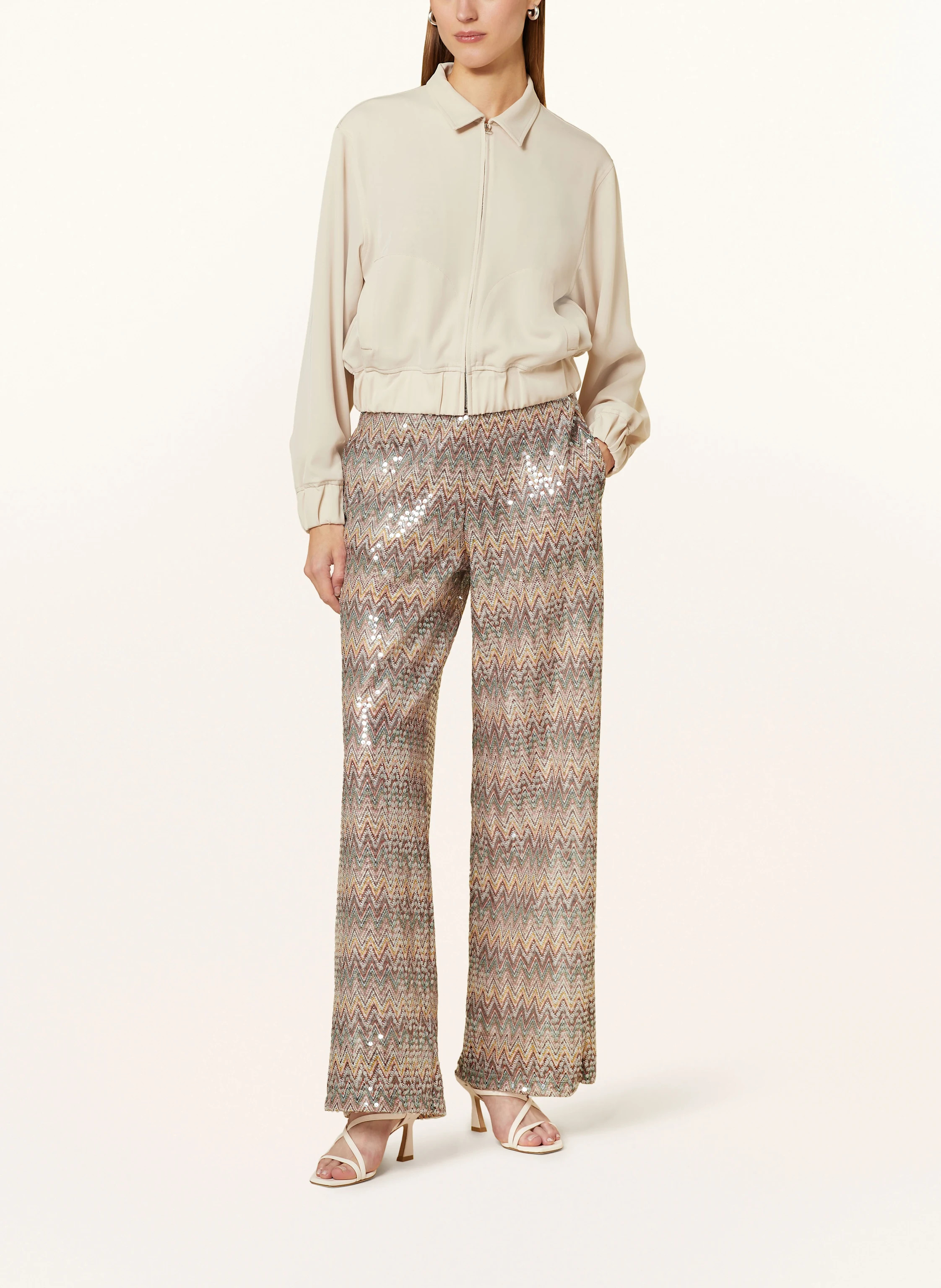 Marlenehose mit Pailletten | Breuninger (DACH)