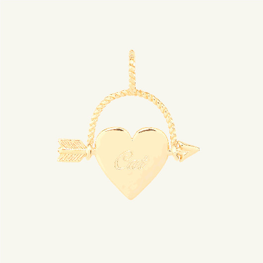 Beloved Heart Spinner Charm | Catbird