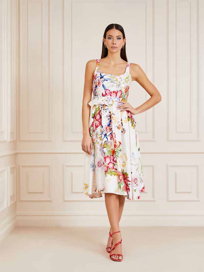 Marciano linen blend dress | GUESS® Official Website | Guess (IT)