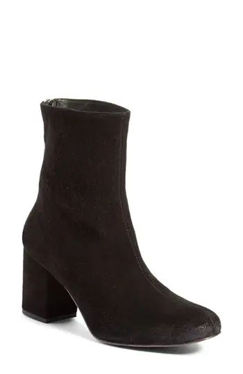 Women's Free People Cecile Block Heel Bootie, Size 6US / 36EU - Black | Nordstrom