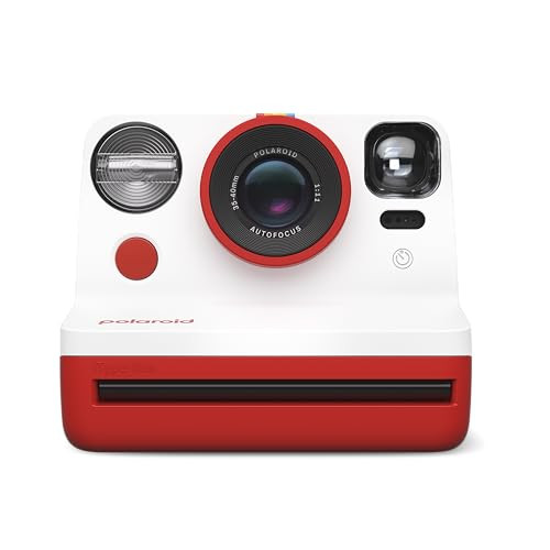 Polaroid Now 2nd Generation I-Type Instant Film Camera - Red (9074) | Amazon (US)