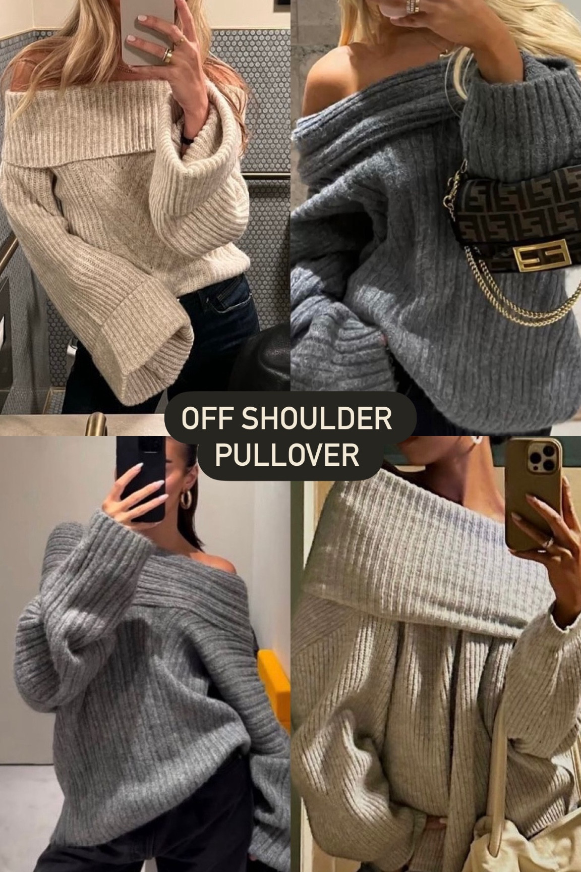 OFF SHOULDER PULLOVER sind dieses Jahr eines von weiteren Fashion  It-Pieces für den Winter ❄️🎀 Ich habe euch hier eine kleine Auswahl an verschiedenen Artikeln zusammengestellt 🫶🏼

#LTKeurope #LTKSeasonal #LTKstyletip