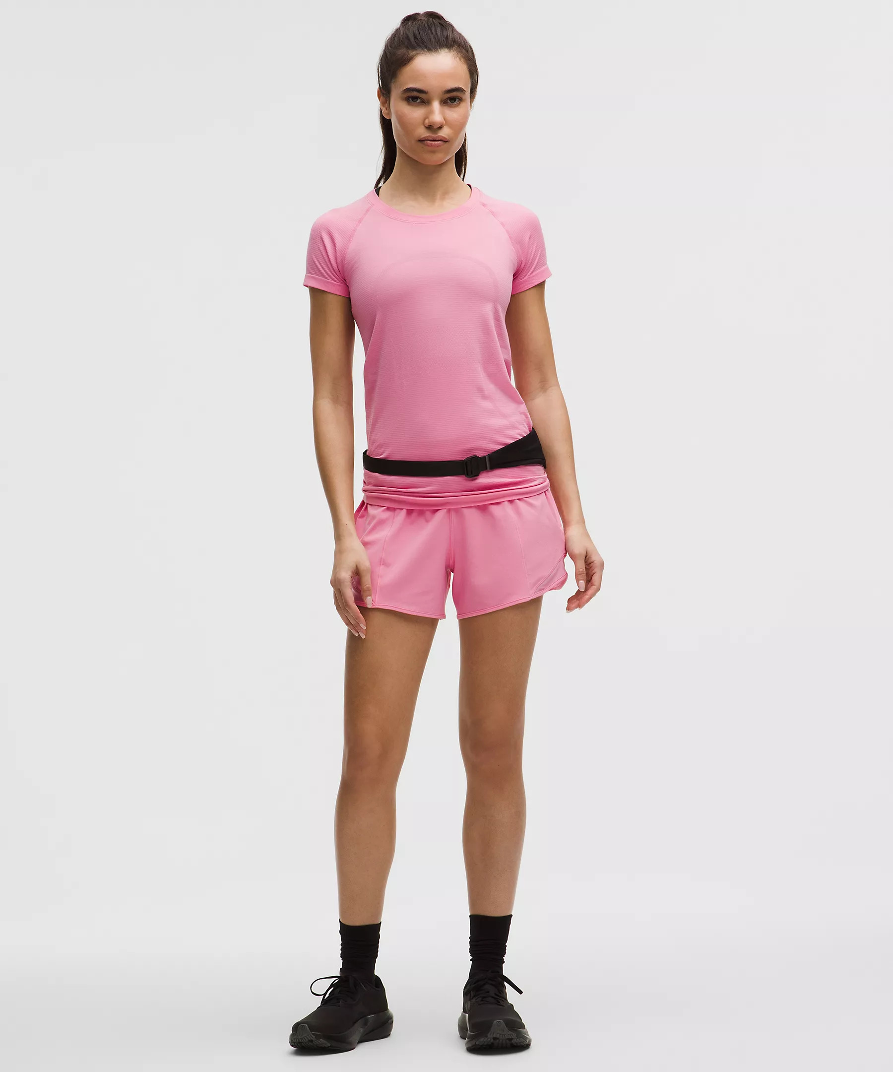 Hotty Hot High-Rise Lined Short 4" | Lululemon (US)