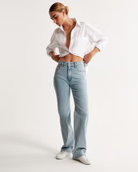 Women's High Rise 90s Relaxed Jean | Women's Clearance | Abercrombie.com | Abercrombie & Fitch (US)