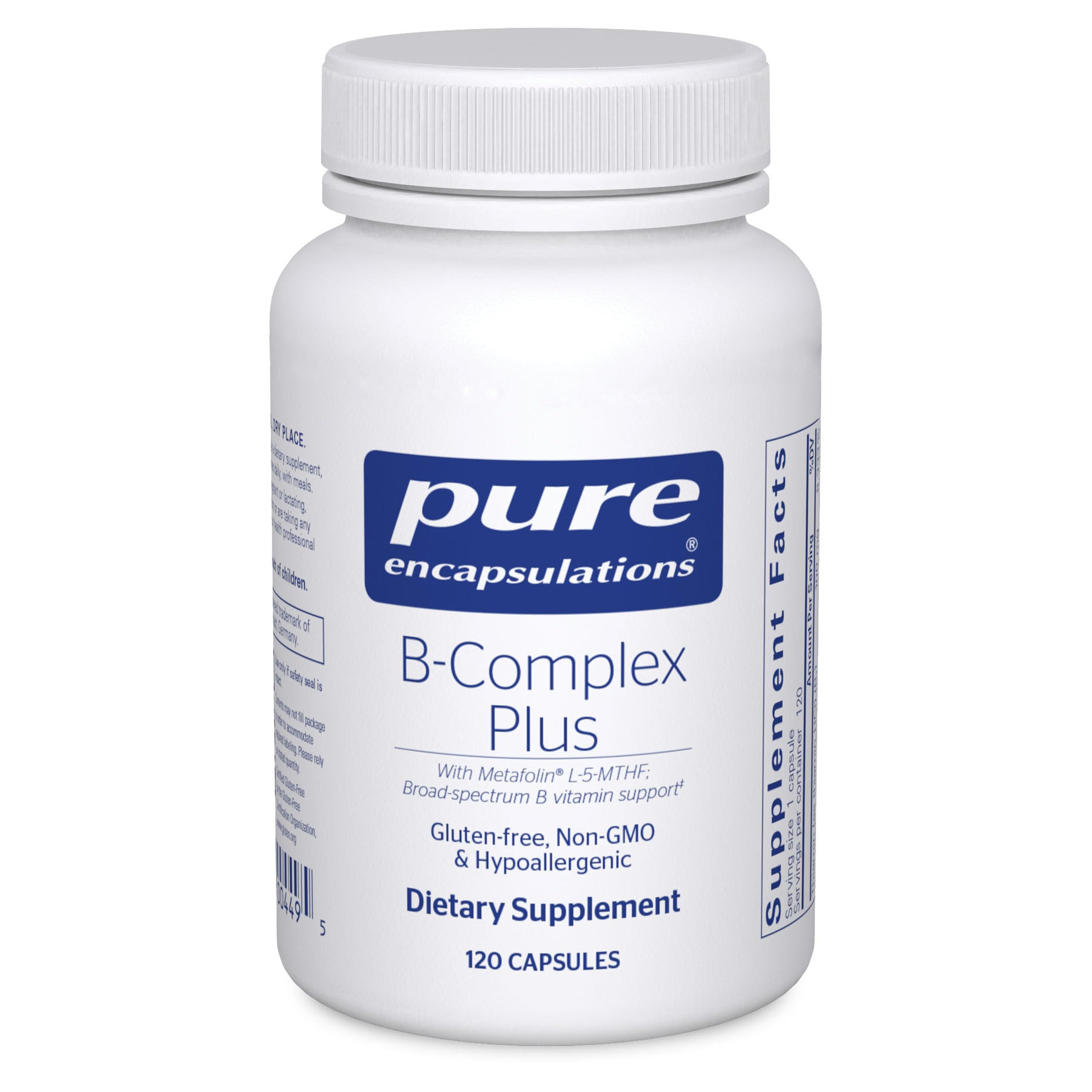 Pure Encapsulations B-Complex Plus - B Vitamins Supplement to Support Neurological Health, Cardio... | Amazon (US)