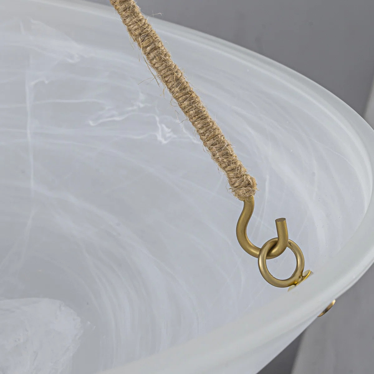 4-Light Alabaster Glass Chandelier | Wayfair North America