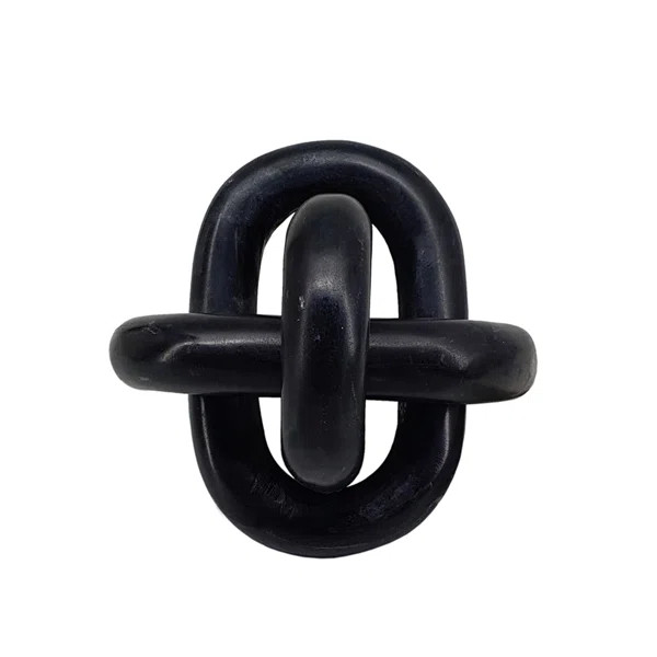Beaulah Decorative Marble Chain Sculpture | Wayfair North America