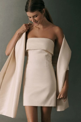 Hansen & Gretel x Anthropologie Weddings Jenaya Mini Dress | Anthropologie (US)