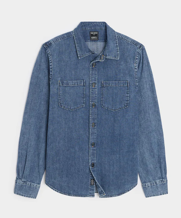 Denim Overshirt | Todd Snyder