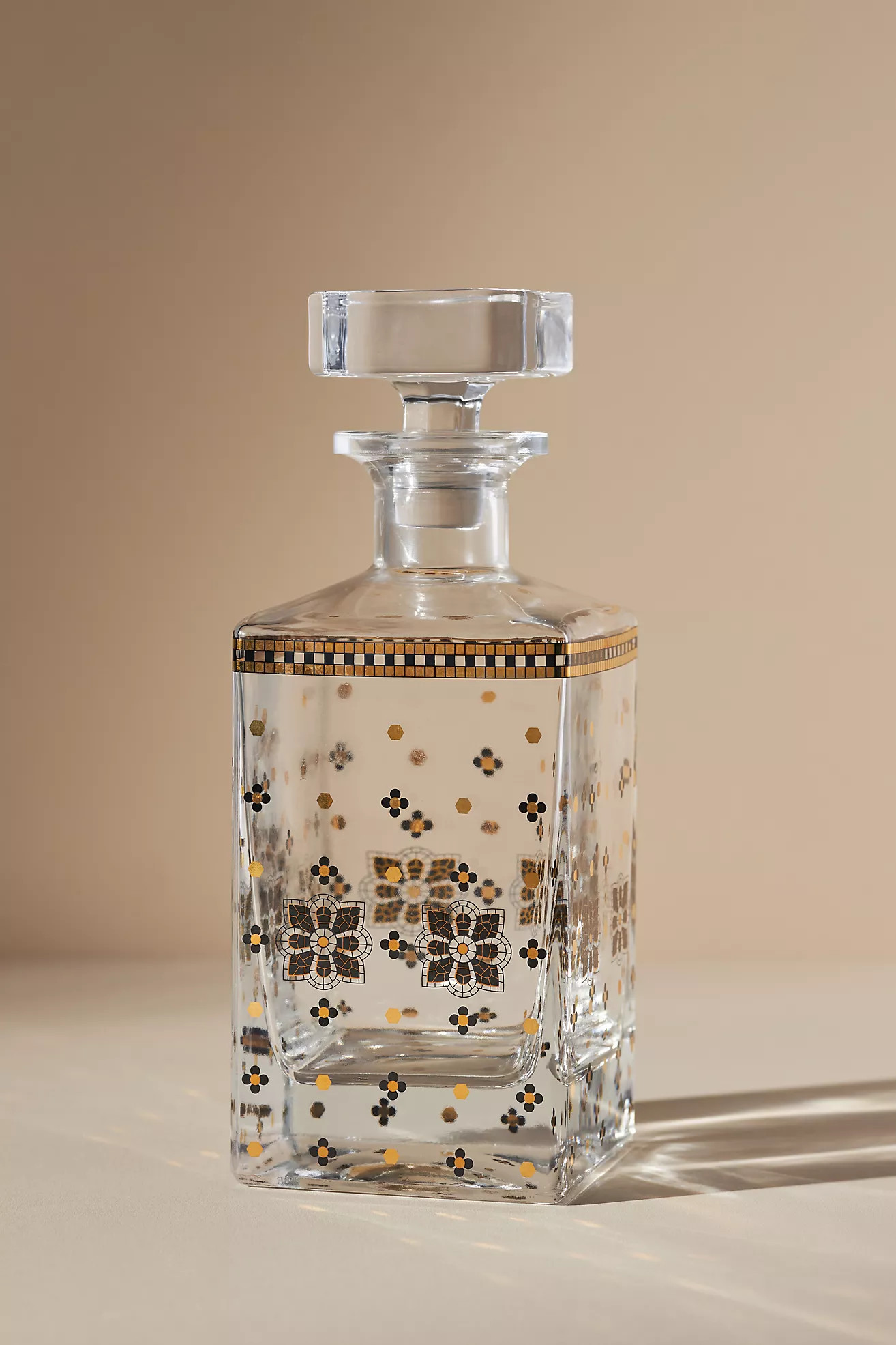 Bistro Tile Decanter | Anthropologie (US)