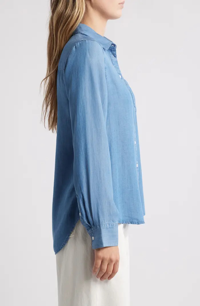 Chambray Button-Up Shirt | Nordstrom