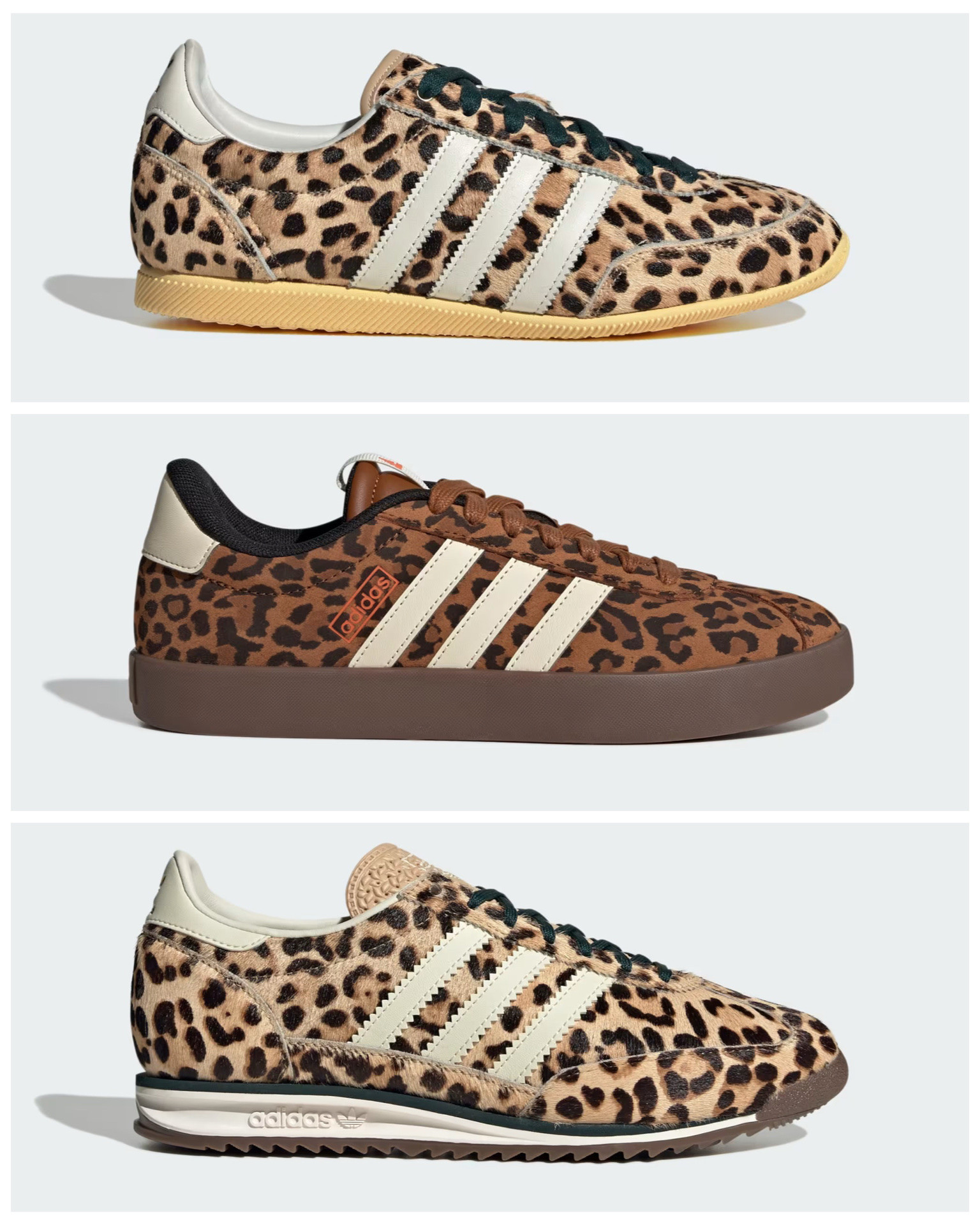 The cutest leopard Adidas sneakers! 

#LTKFindsUnder100