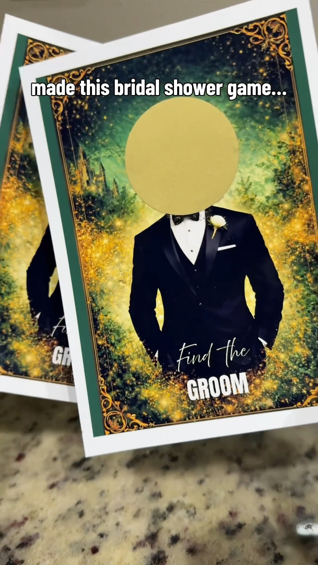 DIY bridal shower game idea 🤍✨

I made these “Find the Groom” scratch-off cards and they were SUCH a hit 😭

Super easy to make + way cheaper than buying games

Linking everything I used!


#LTKWedding #LTKHome #LTKSeasonal
