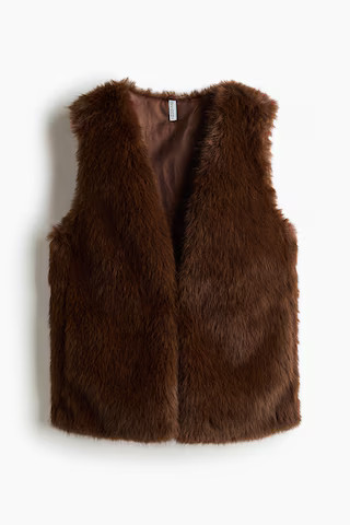 Fluffy Vest | H&M (US + CA)