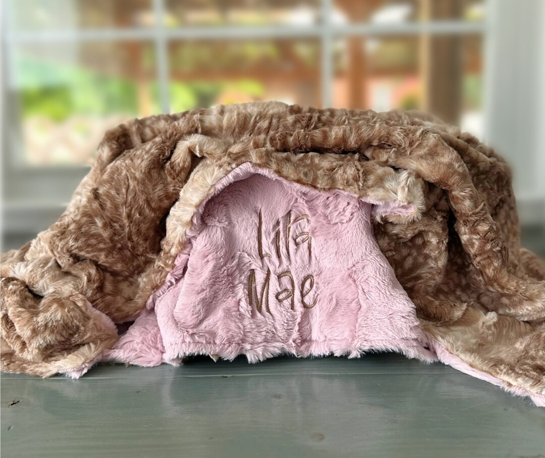 Personalized Baby Blanket, Fawn Minky Baby Blanket, Toddler Bedding, Newborn Essentials, You Choo... | Etsy (US)