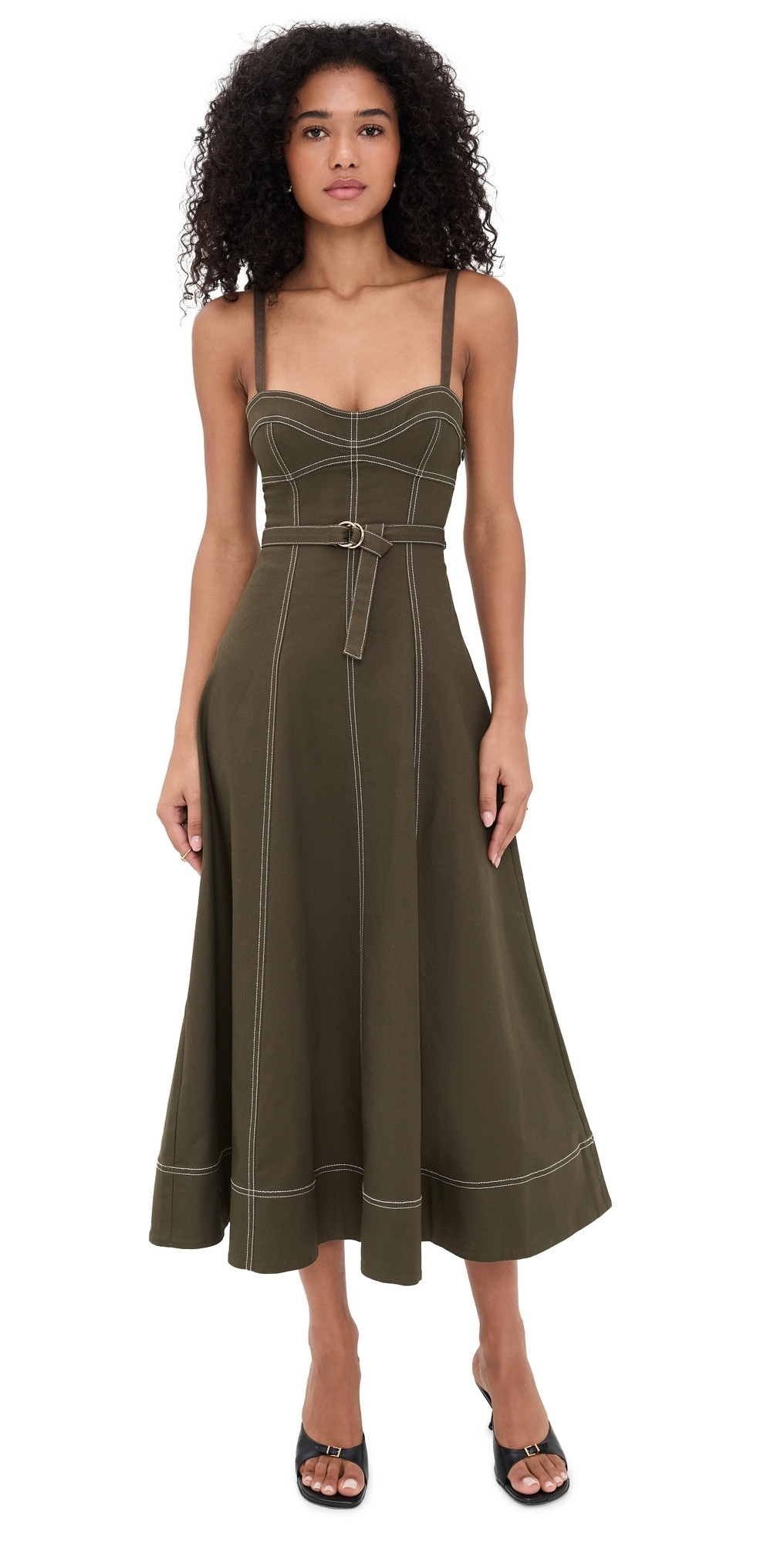 Hill House Home The Fiona Dress Slate Black XXL | Shopbop