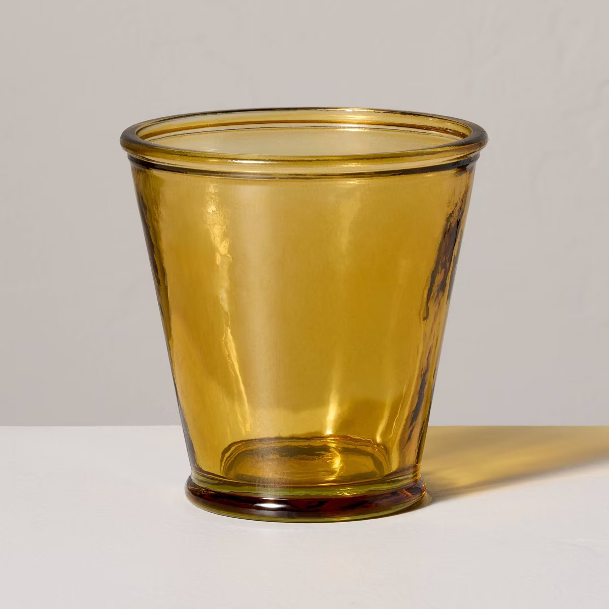 16oz Recycled Glass Tumbler Yellow - Hearth & Hand™ with Magnolia | Target