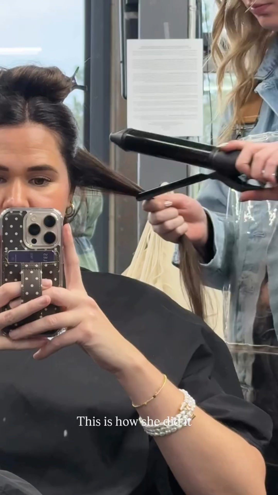 This is how she did it