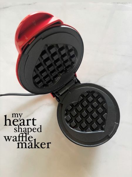 Heart shaped waffle maker, Valentine’s Day finds 

#LTKSeasonal #LTKGiftGuide #LTKhome