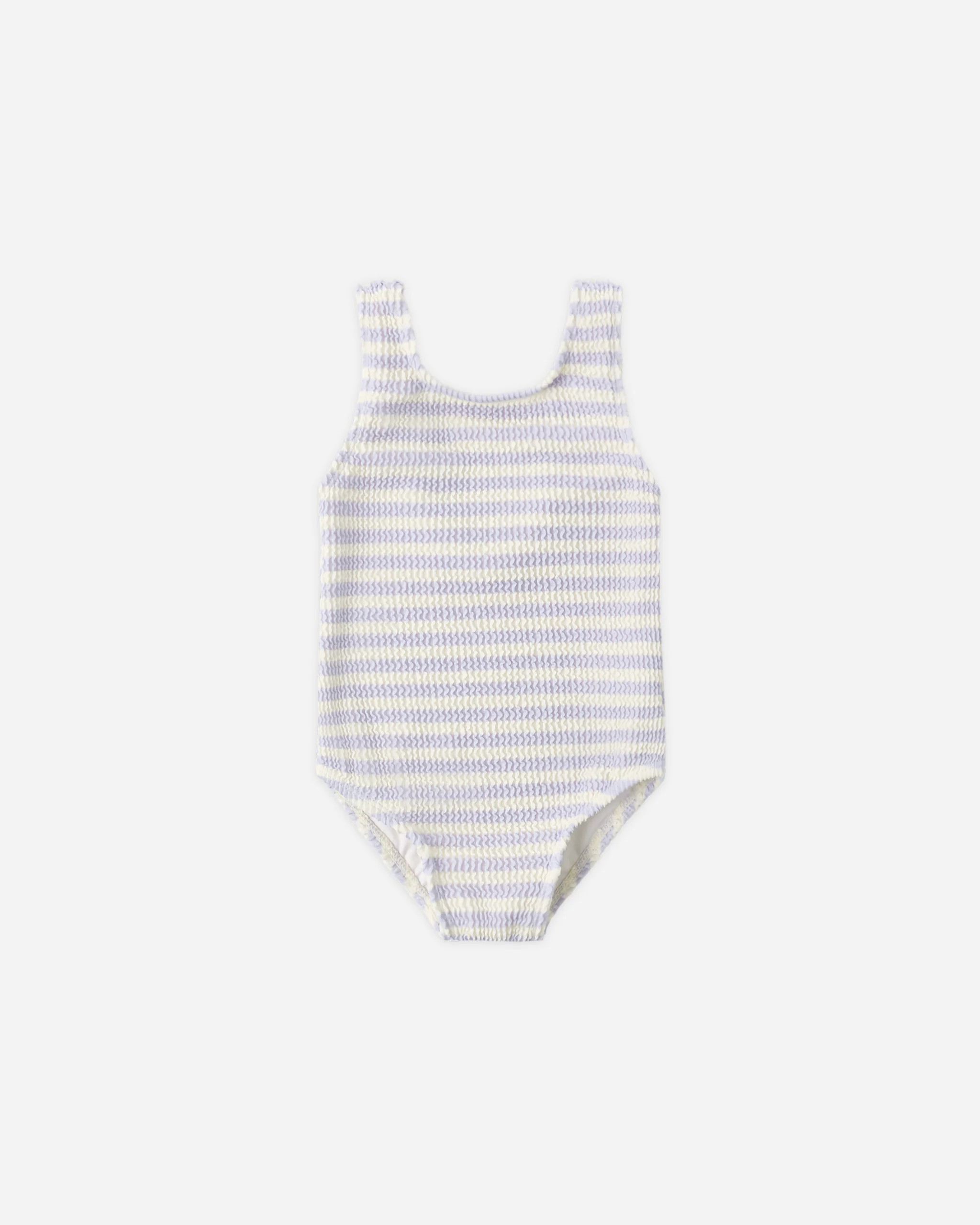 Moxie One-Piece Periwinkle Stripe | Rylee + Cru