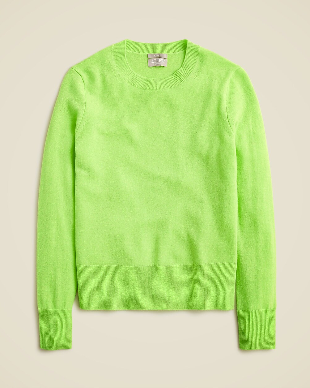 Cashmere classic-fit crewneck sweater | J. Crew US
