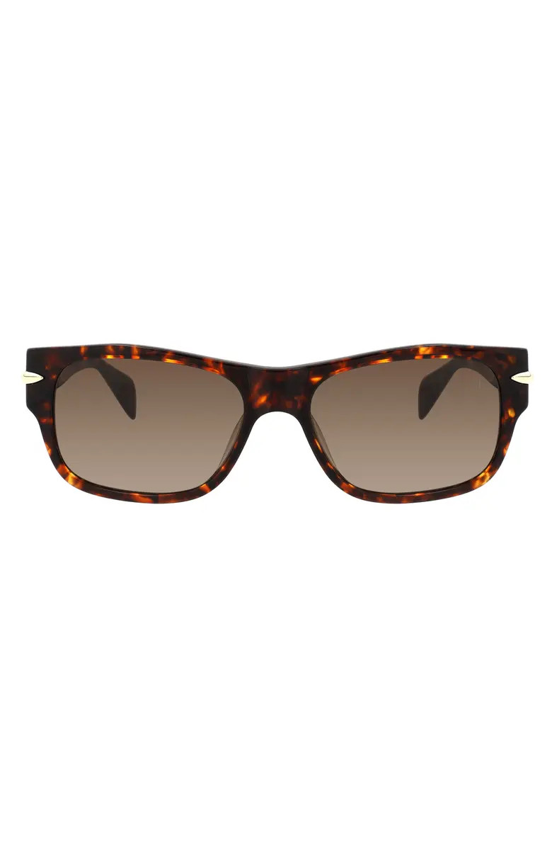 55mm Rectangular Sunglasses | Nordstrom