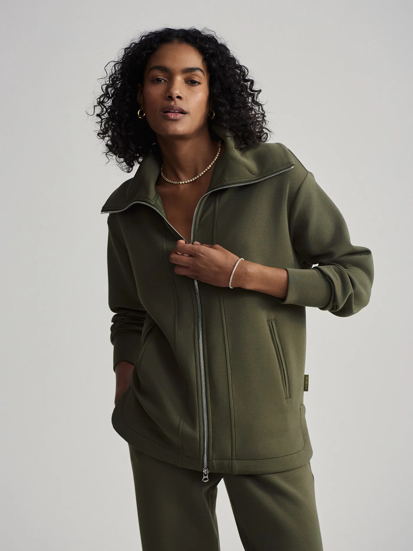 Raleigh Zip-Through Sweat | Varley US