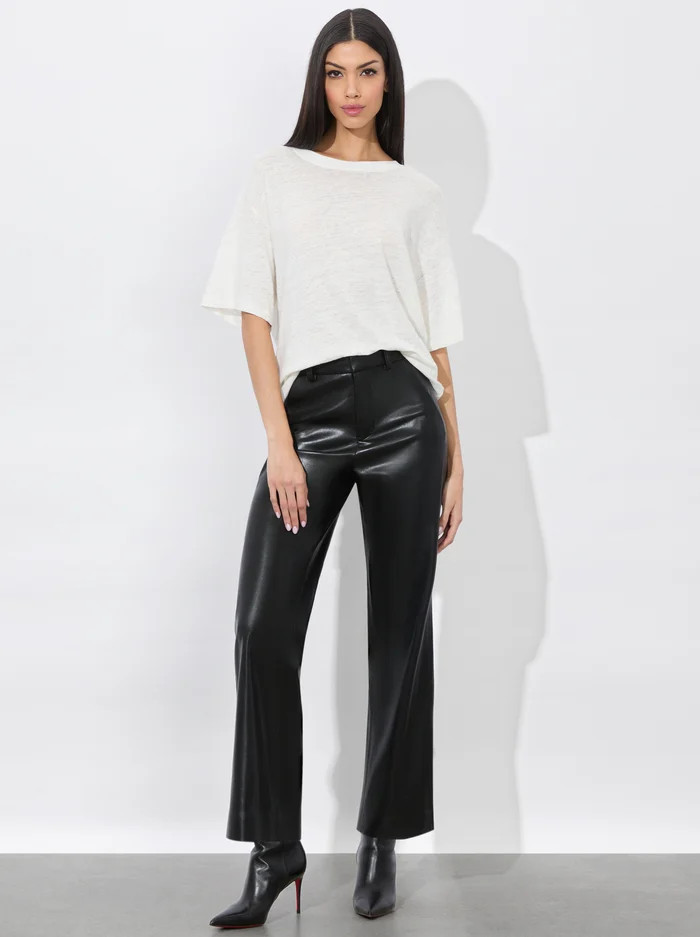 ALEXANDER VEGAN TROUSER | Alice + Olivia
