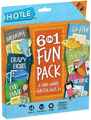Hoyle Fun Pack Kids Card Games | Amazon (US)