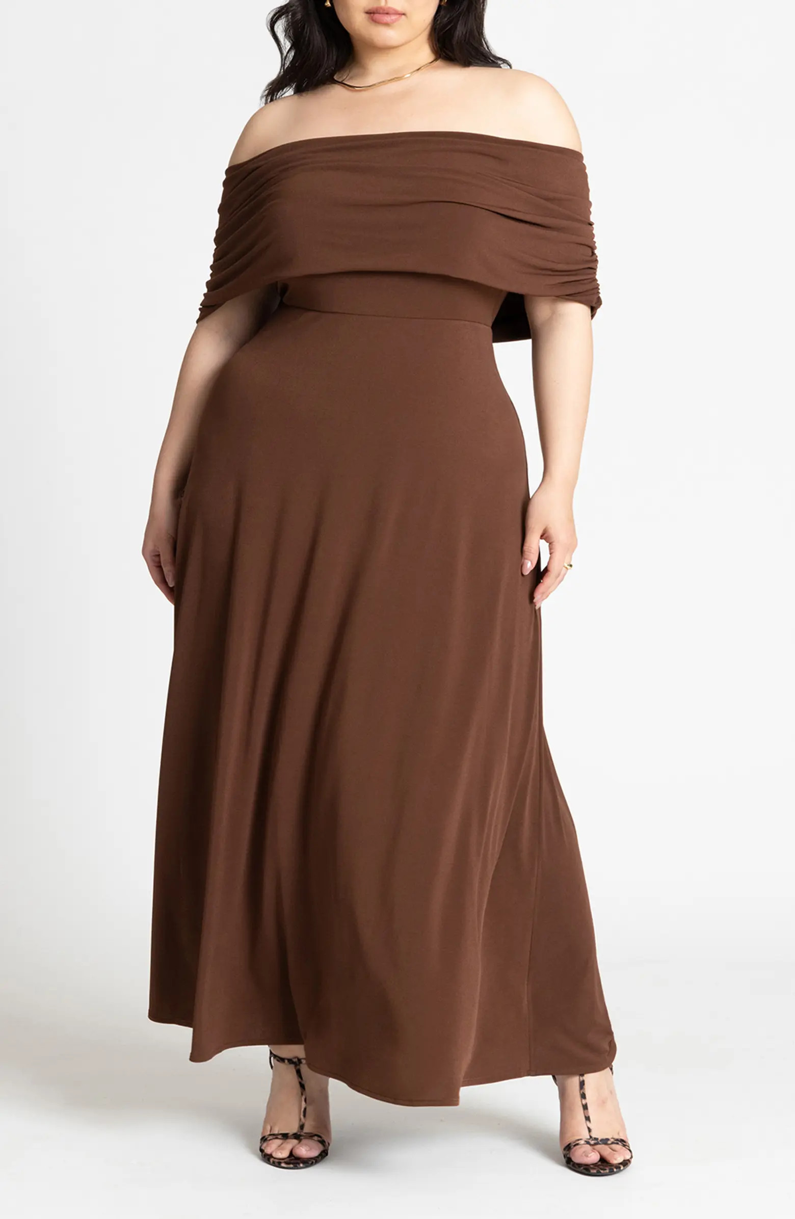 ELOQUII Off the Shoulder Dress | Nordstrom | Nordstrom