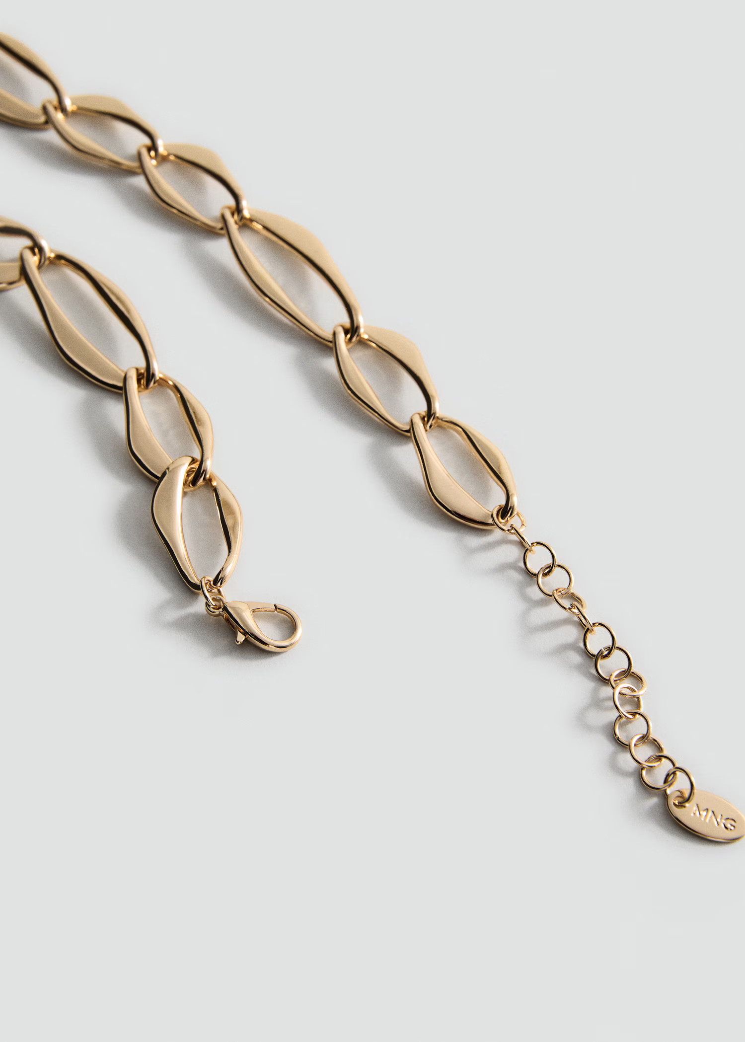 Flat link necklace | MANGO (UK)