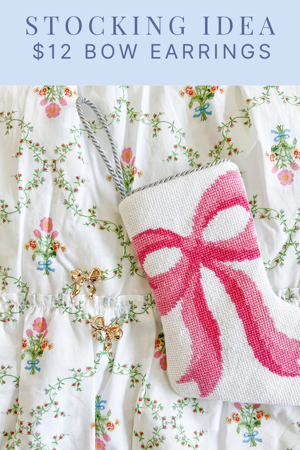 $12 Stocking Stuffer idea! Bow earrings! Lots of pretty gift ideas here and bow stockings too!

#LTKHoliday #LTKbaby #LTKGiftGuide