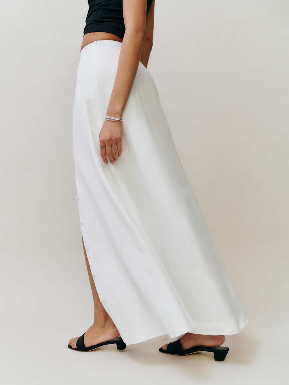 Andi Linen Maxi Skirt | Reformation (Global)