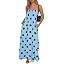 Wenrine Womens Summer Polka Dot Maxi Dress Casual Spaghetti Strap Smocked Loose Vacation Beach Dr... | Amazon (US)