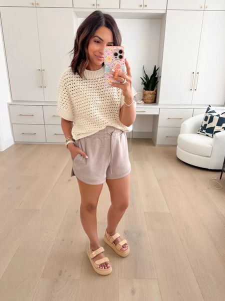 I’m loving this crochet top! Varley always has such chic pieces to mix and match. Wearing size XS in the top and shorts!

#LTKSeasonal #LTKStyleTip #LTKFindsUnder100