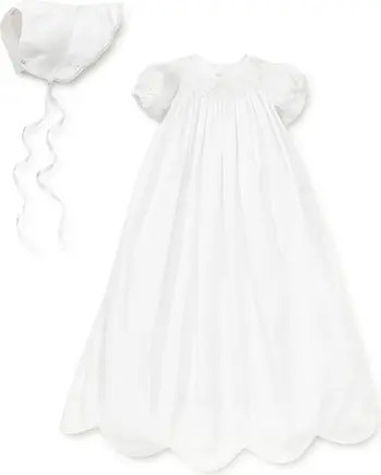 Caroline Christening Gown & Bonnet Set | Nordstrom