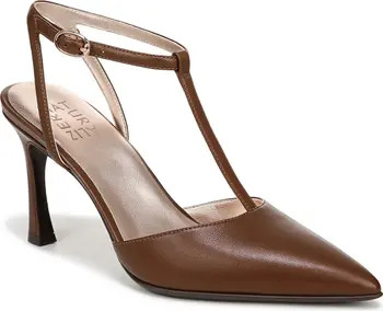 Astrid T-Strap Pointed Toe Pump (Women) | Nordstrom