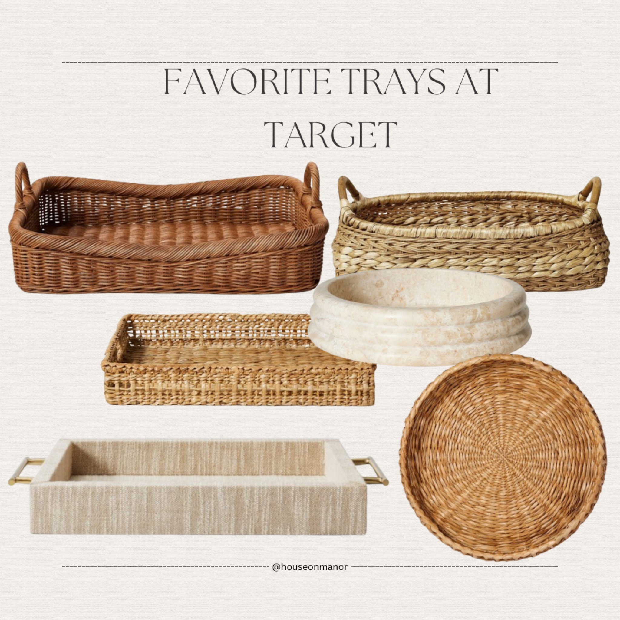 Favorite trays at Target!🤎

#LTKstyletip #LTKfindsunder50 #LTKhome
