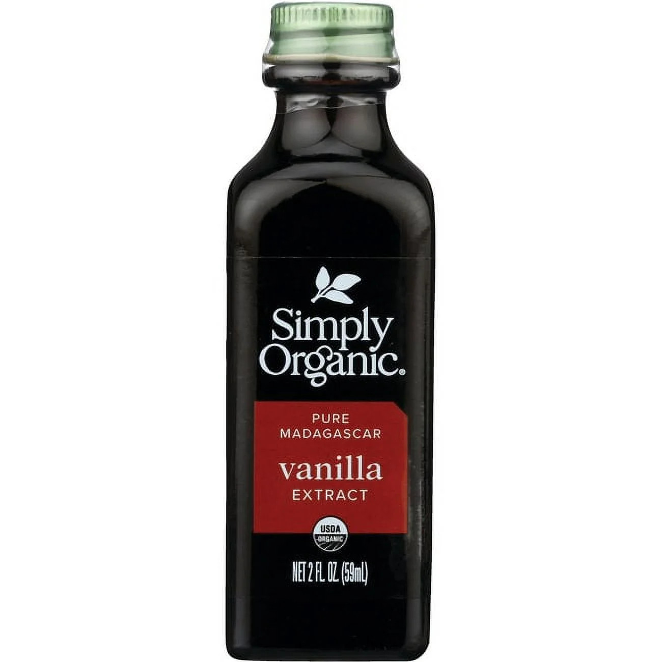 Simply Organic Pure Madagascar Vanilla Extract, 2 fl oz Bottle - Walmart.com | Walmart (US)
